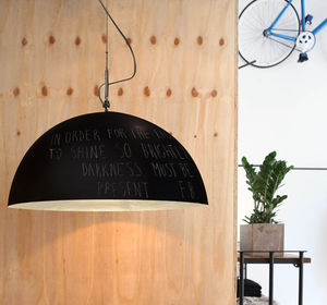 pendant lamp / contemporary / steel / in Nebulite®