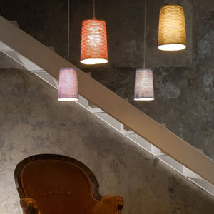 pendant lamp / contemporary / in Nebulite® / wool