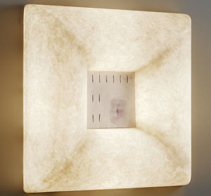 contemporary wall light / canvas / steel / in Nebulite®