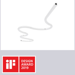 hanging light fixture / LED / polyethylene / modular