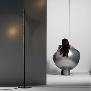 floor-standing lamp / original design / aluminum