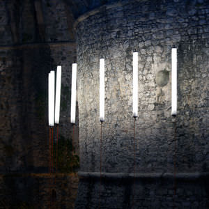 pendant lamp / contemporary / garden / aluminum