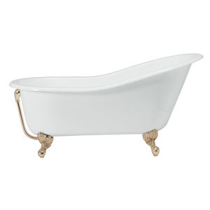bathtub with legs / oval / cast iron