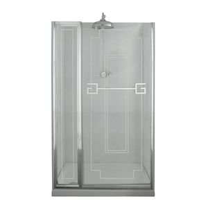 swing shower screen / for alcoves