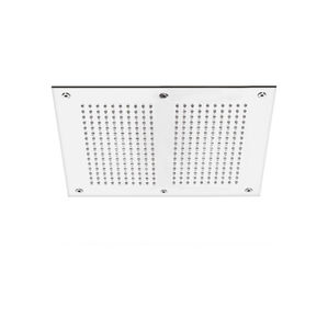 recessed ceiling shower head / rectangular / with chromotherapy