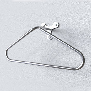 wall-mounted valet stand / contemporary / metal