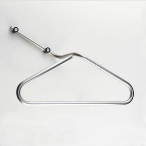 wall-mounted valet stand / contemporary / metal