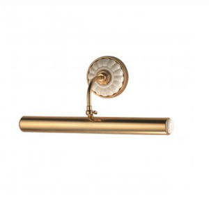 traditional picture light / brass / fluorescent / linear