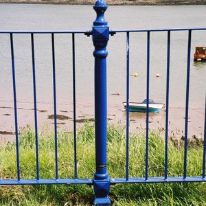 protective barrier / fixed / steel / for public spaces