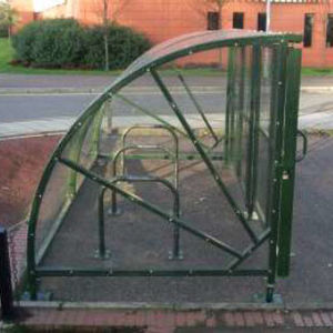 steel cycle shelter / secure