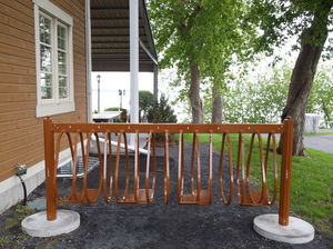 aluminum bike rack