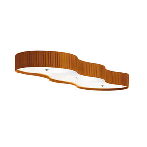 contemporary ceiling light / fabric / LED / fluorescent