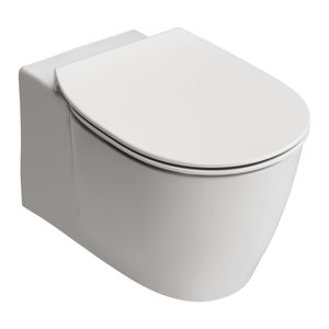 wall-hung toilet / ceramic