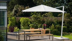 aluminum patio umbrella / fabric / swiveling