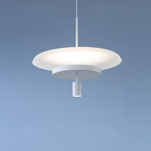 pendant lamp / contemporary / metal / glass