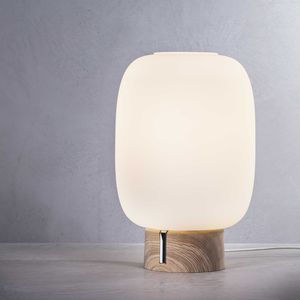 table lamp / contemporary / blown glass / ash