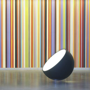 floor lamp / contemporary / painted metal / methacrylate