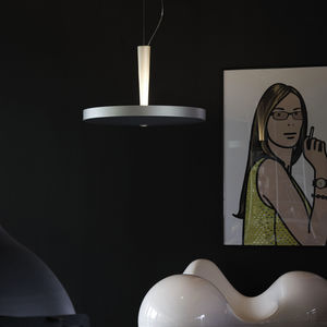 pendant lamp / contemporary / painted aluminum / polyethylene