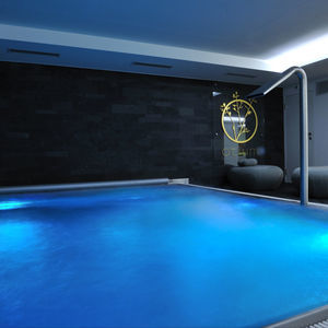 indoor tile / poolside / wall / slate