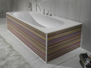 freestanding bathtub / acrylic resin