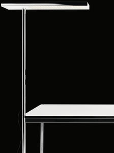 floor-standing lamp / contemporary / acrylic glass / dimmable