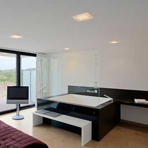 surface mounted downlight / for outdoor use / LED / square