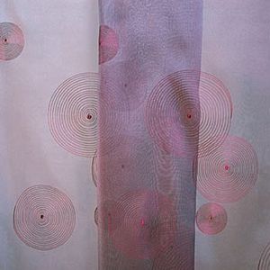 upholstery fabric / for roller blinds / patterned / polyester
