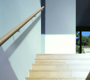 wooden handrail