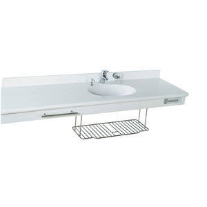 wall-mounted washbasin / rectangular / Pietraluce® / contemporary