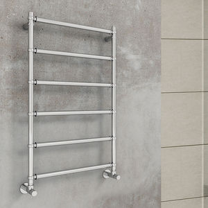 hot water towel radiator / electric / stainless steel / contemporary