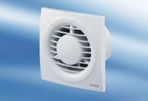 extractor fan / wall-mounted / residential / plastic
