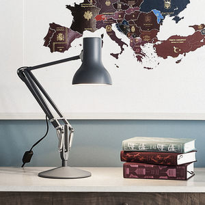 desk lamp / contemporary / aluminum / cast iron