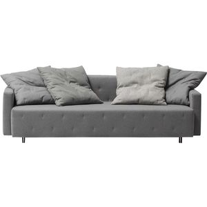 sofa bed / contemporary / fabric / 3-seater