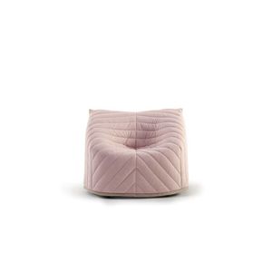 contemporary armchair / fabric