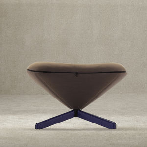 contemporary footrest / fabric