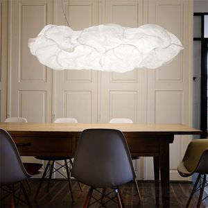 pendant lamp / original design / polyester / by Frank Gehry