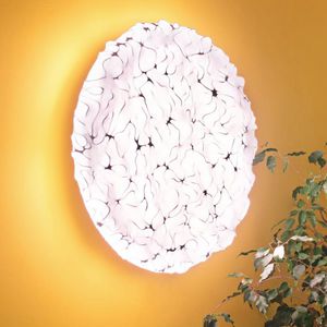 contemporary wall light / metal / polymer / LED