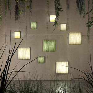 original design wall light / square / silk