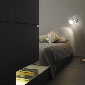 contemporary wall light / glass / LED