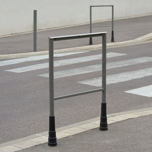 protective barrier / fixed / metal / for public spaces