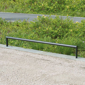 protective barrier / fixed / metal / for public spaces