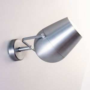 contemporary wall light / aluminum / brushed aluminum / LED