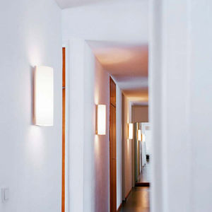 contemporary wall light / aluminum / halogen / compact fluorescent
