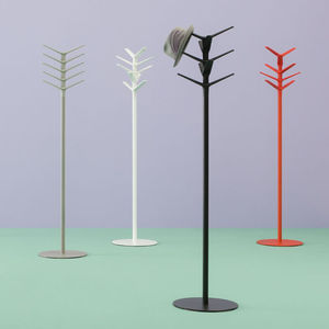 floor coat rack / contemporary / steel / polypropylene