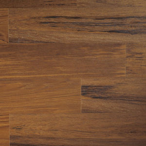 engineered parquet floor / glued / teak / oiled