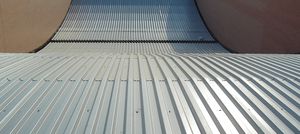 profiled sheet metal / steel / for roofs / galvanized