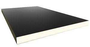 thermal insulation / rigid panel / polyisocyanurate / for metal roofs
