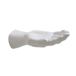 wall-mounted soap dish / ceramic