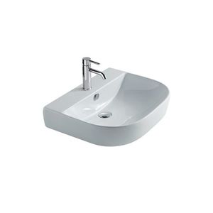 countertop washbasin / other shapes / ceramic / contemporary