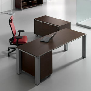executive desk / wooden / metal / contemporary